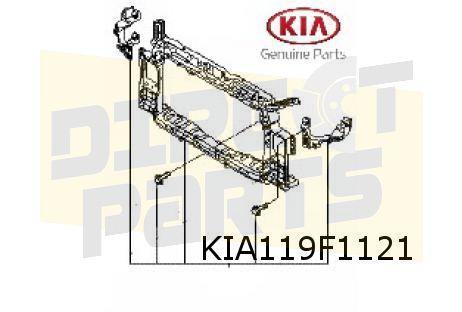 Kia Ceed (5/12-7/18) (JD) frontsteun Links boven Origineel!, Auto-onderdelen, Carrosserie en Plaatwerk, Bumper, Kia, Voor, Nieuw