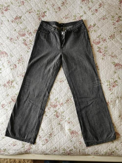 Zwart/Witte lange broek. Merk: Didi. Maat: 40., Kleding | Dames, Broeken en Pantalons, Zo goed als nieuw, Maat 38/40 (M), Zwart