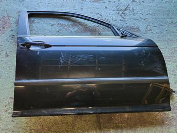 Deur portier rechts voorzijde BMW 3-serie E46 zwart metallic beschikbaar voor biedingen