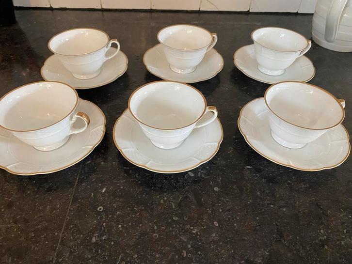 Bavaria Rosenthal Theekopjes met Schotels, Antiek en Kunst, Antiek | Servies compleet, Ophalen
