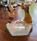 Asbak met Pluto en Minnie Mouse, Antiek en Kunst, Ophalen of Verzenden