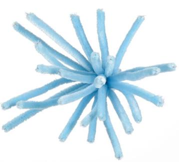Vaessen Creative draad lichtblauw 25 st. dikte 6 mm l. 30 cm beschikbaar voor biedingen