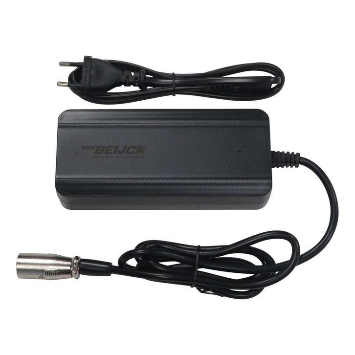 XLR 4 pins neutrik 36V 2 Ampère oplader model PMU3, Fietsen en Brommers, Fietsaccessoires | Fietsaccu's, Nieuw, Verzenden