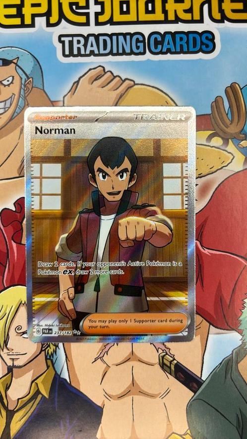 Norman, Hobby en Vrije tijd, Verzamelkaartspellen | Pokémon, Zo goed als nieuw, Ophalen of Verzenden
