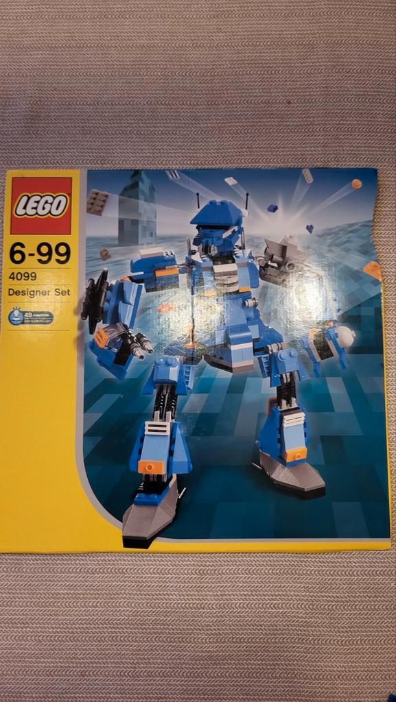Lego 4099 Designer set - Robots, Kinderen en Baby's, Speelgoed | Duplo en Lego, Zo goed als nieuw, Lego, Complete set, Ophalen of Verzenden