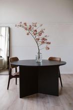 Eettafel Zwart Karwei rond, Huis en Inrichting, Ophalen, Gebruikt, Rond, Drie personen