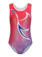 Turnpakje rood paars 116 122 128 134 140 146 152 gympakje, Sport en Fitness, Turnen, Ophalen of Verzenden, Nieuw, Rood, Turnpak(je)