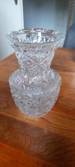 vaas van kristal, Huis en Inrichting, Woonaccessoires | Vazen, Overige kleuren, Ophalen of Verzenden, Minder dan 50 cm, Glas