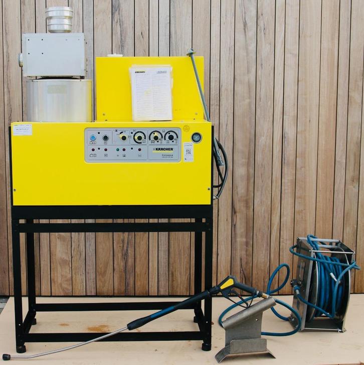 karcher stoomcleaner/hogedrukreiniger, Tuin en Terras, Hogedrukreinigers, Zo goed als nieuw, Elektrisch, Met regelbare waterdruk