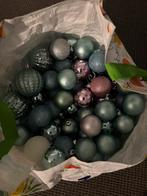 Kerstballen onbreekbaar blauw en roze, Diversen, Ophalen, Gebruikt