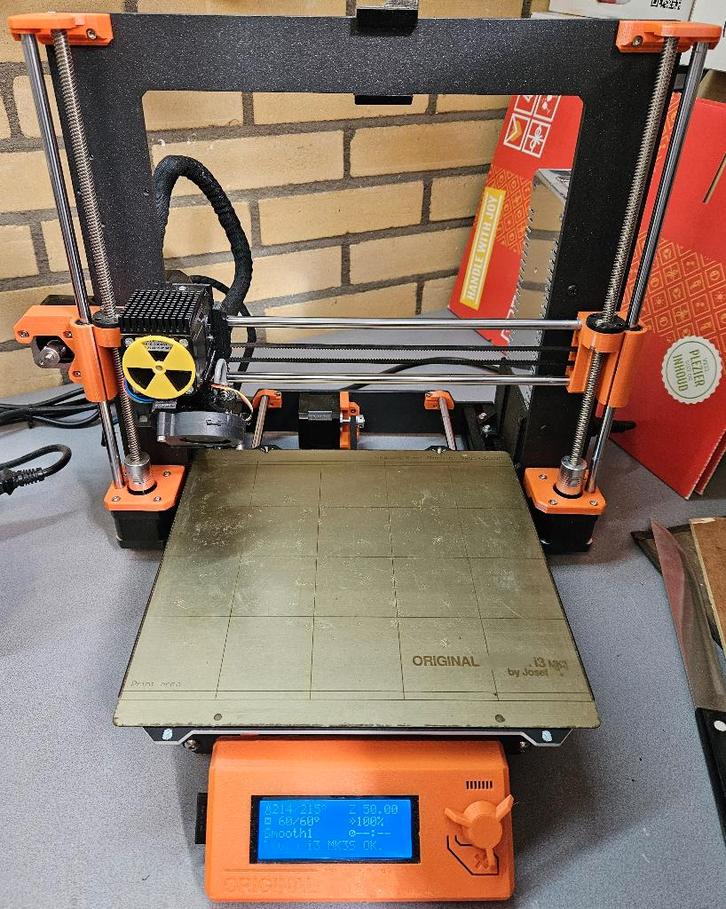 MK3S+ Clone 3D printer (geen Prusa) als nieuw, Computers en Software, 3D Printers, Zo goed als nieuw, Ophalen of Verzenden