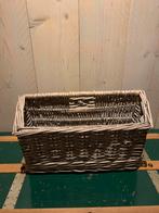 Rieten lectuurmand of mand voor tijdschriften, Ophalen of Verzenden, Gebruikt