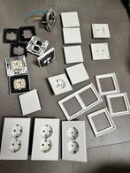 Diverse Schakelmateriaal: Stopcontacten, Schakelaars, Dozen, Ophalen, Gebruikt, Overige typen