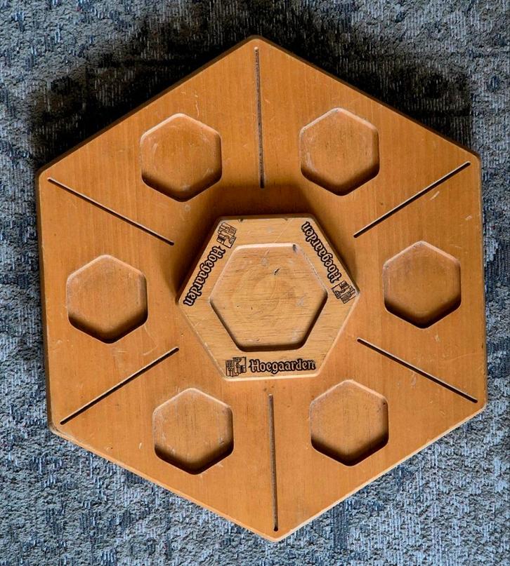 Super mooi dienblad van HOEGAARDEN BIER, Verzamelen, Speldjes, Pins en Buttons, Zo goed als nieuw, Ophalen of Verzenden