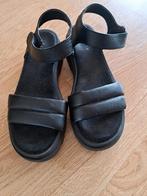 Heerlijke zwarte sandalen maat 39, Sandalen of Muiltjes, Zo goed als nieuw, Zwart, Verzenden