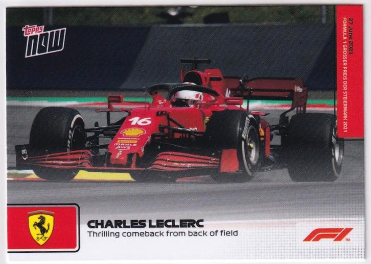 Charles Leclerc #026, Verzamelen, Automerken, Motoren en Formule 1, Nieuw, Formule 1, Verzenden