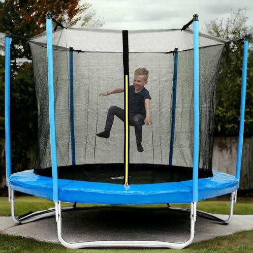 NIEUW! TRAMPOLINE 2.44M + veiligheidsnet! trampolines, Kinderen en Baby's, Overige Kinderen en Baby's, Nieuw, Ophalen of Verzenden