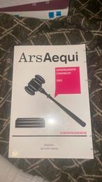 ArsAequi Jurisprudentie strafrecht 2022, Ophalen of Verzenden, Alpha, Zo goed als nieuw, WO