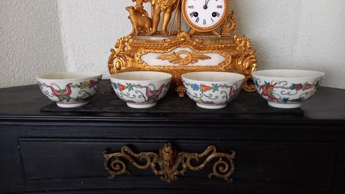 4 Chinese porseleinen soepkommen/ schaaltjes, Antiek en Kunst, Antiek | Servies los, Ophalen of Verzenden