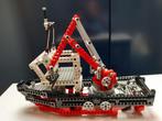 Lego Technic 8839 boot met kraan / hoverkraft, Complete set, Gebruikt, Ophalen of Verzenden, Lego
