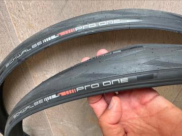 2x Schwalbe Pro One TLE 28mm Tubeless Ready Nieuwstaat !! beschikbaar voor biedingen