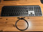 Logitech MX Keys for Mac toetsenbord keyboard, Ophalen of Verzenden, Zo goed als nieuw, Draadloos, Qwerty
