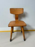 Vintage Schilte Schoolstoeltje / Kinderstoeltje, Kinderen en Baby's, Kinderkamer | Tafels en Stoelen, Ophalen, Gebruikt, Stoel(en)