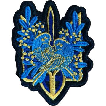  Patch ‘Vogels’ met klittenband beschikbaar voor biedingen