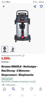 Kremer kr 65 ls, Doe-het-zelf en Verbouw, Reinigingsmachines, Ophalen of Verzenden, Nieuw, Waterstofzuiger