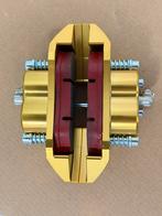 Kart Brake Caliper 4 Pot System GOLD NIEUW Goud remklauw, Sport en Fitness, Karting, Nieuw, Ophalen of Verzenden, H, H