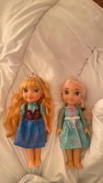 Orginele Disney poppen Elsa en Anna, Verzamelen, Poppen, Ophalen of Verzenden, Zo goed als nieuw, Pop