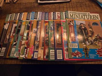 Poppenhuizen & Miniaturen Tijdschriften Collectie beschikbaar voor biedingen