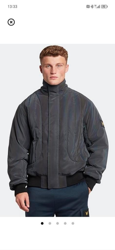 Lyle and Scott jas Maat L, Kleding | Heren, Jassen | Zomer, Nieuw, Zwart, Ophalen of Verzenden