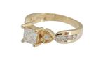 14 karaat Gouden Ring Princess Hartjes - Damesring M18, Verzenden, Nieuw, Dame, Info@juwelenwereld.nl