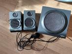 Logitech speakers+ Subwoofer, Ophalen of Verzenden, Zo goed als nieuw