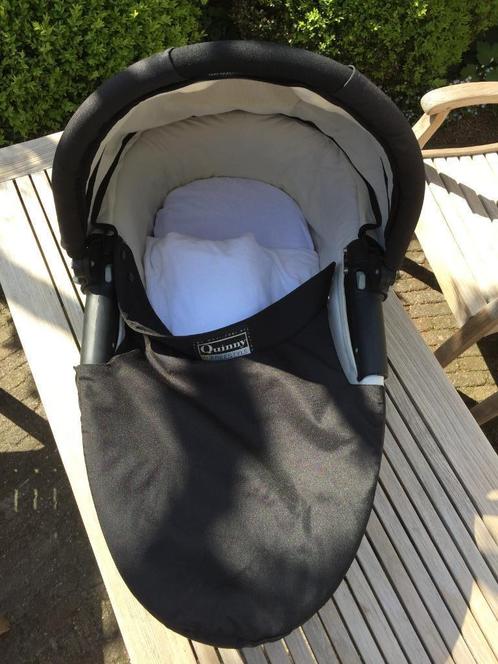 Reiswieg zwart merk: Quinny incl. dekbedje etc., Kinderen en Baby's, Kinderwagens en Combinaties, Gebruikt, Quinny, Met reiswieg