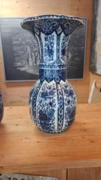 Set van 2 Grote Delfts Blauwe Vazen | 35,5 cm hoog | Boch, Antiek en Kunst, Ophalen of Verzenden