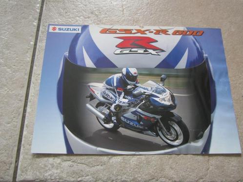 Suzuki GSX-R 600 brochure folder 2000, Motoren, Handleidingen en Instructieboekjes, Suzuki, Ophalen of Verzenden