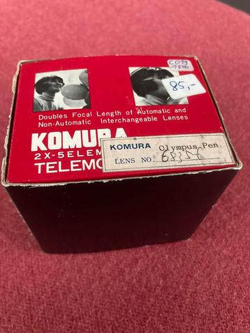 Komura 2x-5 Telemore voor Olympus Pen F beschikbaar voor biedingen