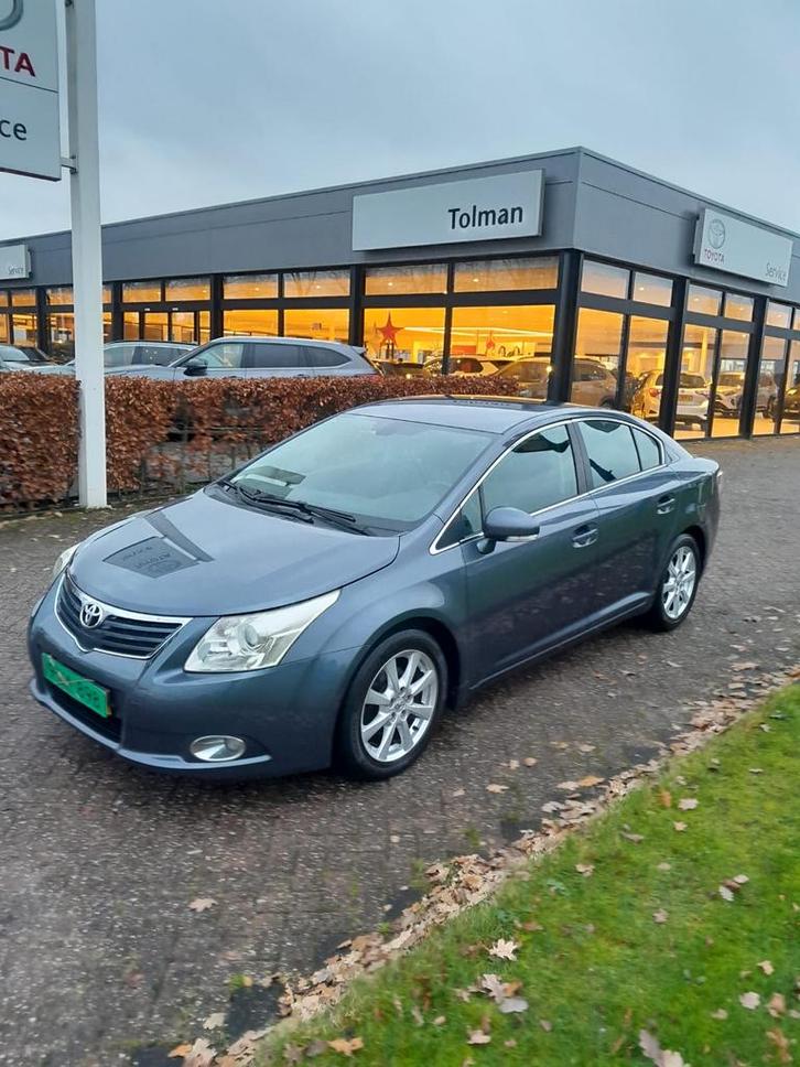 Toyota Avensis 2.0 D-4d Dynamic Sedan 2010 Blauw, Auto's, Toyota, Bedrijf, Avensis, Diesel, C, Sedan, Handgeschakeld, Origineel Nederlands