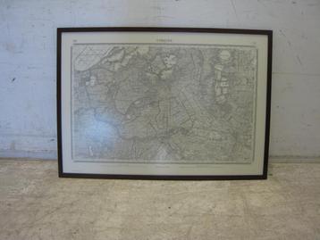 Vintage landkaart Utrecht en omstreken beschikbaar voor biedingen