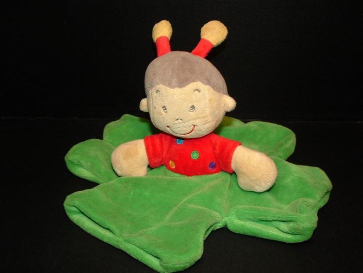 NICOTOY SIMBA DICKIE KLAVERTJE VIER POPJE KNUFFELDOEK VELOUR, Kinderen en Baby's, Speelgoed | Knuffels en Pluche, Nieuw, Overige typen