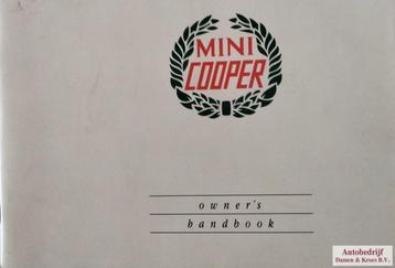 Handboek Mini Cooper beschikbaar voor biedingen