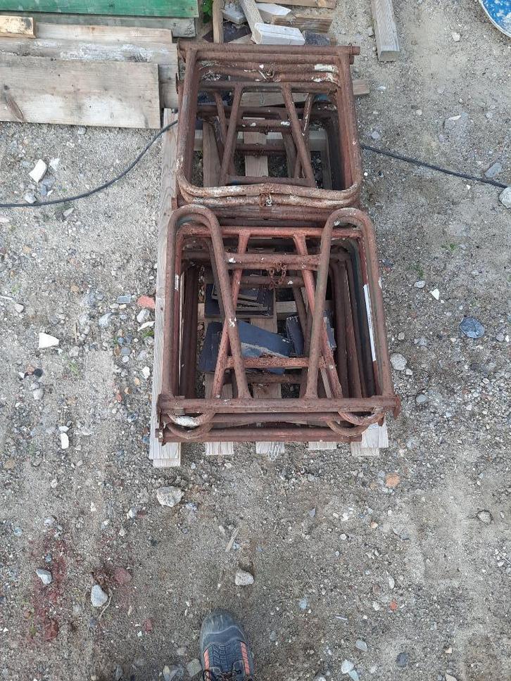 Opperschragen / metselschragen / opperbokjes, Doe-het-zelf en Verbouw, Steigers, Gebruikt, Overige typen, Minder dan 2 meter, Ophalen