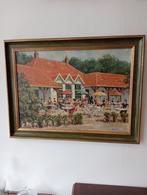 Zeer Bijzondere Mooi Schilderij van een Zomerse dag, Ophalen of Verzenden
