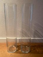 Hoge cilinder vazen, Ophalen, Overige kleuren, Glas, Minder dan 50 cm