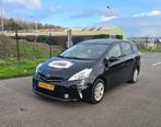 Toyota Prius Wagon 1.8 Full Hybrid 2013 Zwart GARANTIE!, Auto's, Toyota, 4 cilinders, 7 stoelen, Zwart, Origineel Nederlands