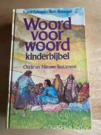 Woord voor Woord Kinderbijbel - Karel Eykman & Bert Bouman, Ophalen of Verzenden, Zo goed als nieuw