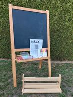 Set mooi schoolbord, whiteboard & tekenrolhouder Ikea Mala, Diversen, Schoolborden, Ophalen, Gebruikt, Krijtbord
