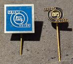 2 oude Toyota Motor speldjes., Verzamelen, Speldjes, Pins en Buttons, Ophalen of Verzenden, Gebruikt, Transport, Speldje of Pin